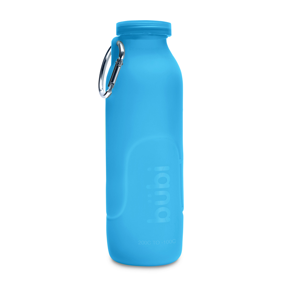 Bubi Bottle The Collapsible, BPA-Free, Eco-Friendly, Silicone Water Bottle